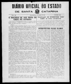 Diário Oficial do Estado de Santa Catarina. Ano 7. N° 1923 de 02/01/1941