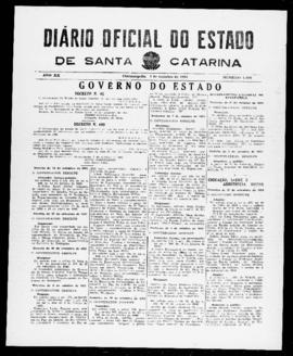 Diário Oficial do Estado de Santa Catarina. Ano 20. N° 4998 de 09/10/1953