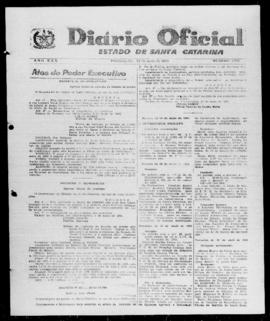 Diário Oficial do Estado de Santa Catarina. Ano 30. N° 7294 de 21/05/1963