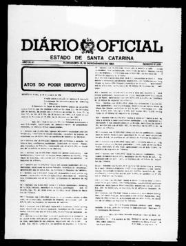 Diário Oficial do Estado de Santa Catarina. Ano 46. N° 11610 de 25/11/1980