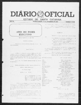 Diário Oficial do Estado de Santa Catarina. Ano 40. N° 10373 de 28/11/1975