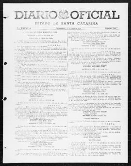 Diário Oficial do Estado de Santa Catarina. Ano 38. N° 9491 de 12/05/1972