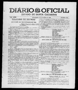 Diário Oficial do Estado de Santa Catarina. Ano 27. N° 6681 de 14/11/1960