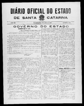 Diário Oficial do Estado de Santa Catarina. Ano 12. N° 2967 de 23/04/1945