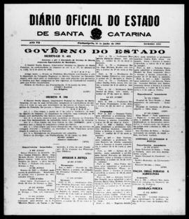 Diário Oficial do Estado de Santa Catarina. Ano 7. N° 1787 de 19/06/1940