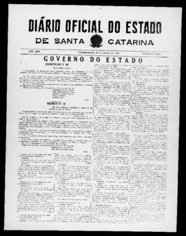 Diário Oficial do Estado de Santa Catarina. Ano 14. N° 3491 de 24/06/1947