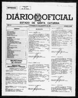 Diário Oficial do Estado de Santa Catarina. Ano 54. N° 13838 de 05/12/1989