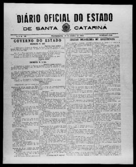 Diário Oficial do Estado de Santa Catarina. Ano 9. N° 2366 de 20/10/1942