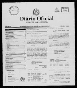 Diário Oficial do Estado de Santa Catarina. Ano 77. N° 19176 de 20/09/2011