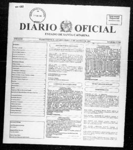 Diário Oficial do Estado de Santa Catarina. Ano 71. N° 17703 de 17/08/2005