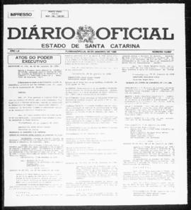 Diário Oficial do Estado de Santa Catarina. Ano 52. N° 12887 de 30/01/1986