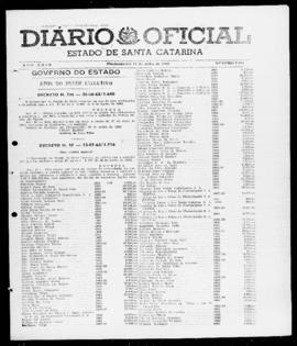 Diário Oficial do Estado de Santa Catarina. Ano 29. N° 7091 de 17/07/1962