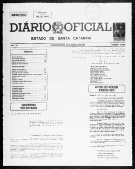 Diário Oficial do Estado de Santa Catarina. Ano 61. N° 14896 de 18/03/1994