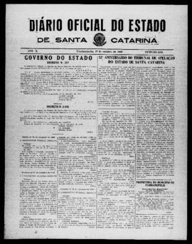 Diário Oficial do Estado de Santa Catarina. Ano 10. N° 2594 de 01/10/1943