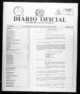 Diário Oficial do Estado de Santa Catarina. Ano 73. N° 18205 de 12/09/2007