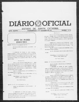 Diário Oficial do Estado de Santa Catarina. Ano 26. N° 10416 de 04/02/1976