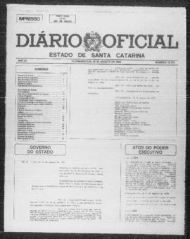 Diário Oficial do Estado de Santa Catarina. Ano 55. N° 13773 de 28/08/1989