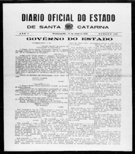 Diário Oficial do Estado de Santa Catarina. Ano 5. N° 1183 de 12/04/1938