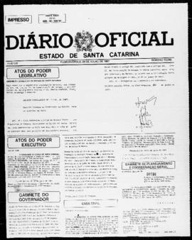 Diário Oficial do Estado de Santa Catarina. Ano 53. N° 13240 de 06/07/1987