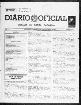Diário Oficial do Estado de Santa Catarina. Ano 61. N° 15117 de 02/02/1995