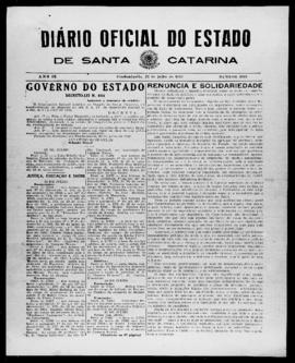 Diário Oficial do Estado de Santa Catarina. Ano 9. N° 2303 de 21/07/1942