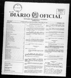 Diário Oficial do Estado de Santa Catarina. Ano 71. N° 17620 de 18/04/2005