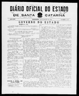 Diário Oficial do Estado de Santa Catarina. Ano 19. N° 4741 de 16/09/1952