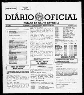 Diário Oficial do Estado de Santa Catarina. Ano 65. N° 15986 de 20/08/1998