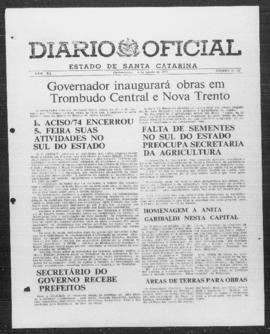 Diário Oficial do Estado de Santa Catarina. Ano 40. N° 10045 de 05/08/1974