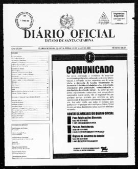 Diário Oficial do Estado de Santa Catarina. Ano 74. N° 18361 de 15/05/2008
