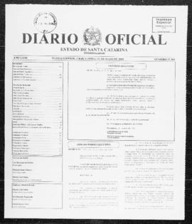 Diário Oficial do Estado de Santa Catarina. Ano 71. N° 17392 de 11/05/2004