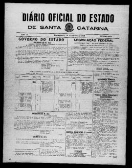 Diário Oficial do Estado de Santa Catarina. Ano 10. N° 2603 de 14/10/1943