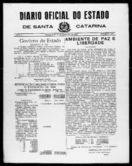 Diário Oficial do Estado de Santa Catarina. Ano 1. N° 225 de 11/12/1934