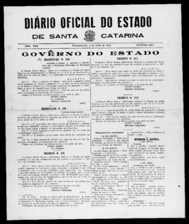 Diário Oficial do Estado de Santa Catarina. Ano 8. N° 1987 de 04/04/1941