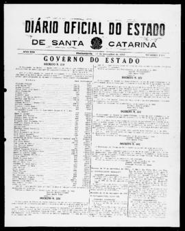 Diário Oficial do Estado de Santa Catarina. Ano 19. N° 4784 de 17/11/1952
