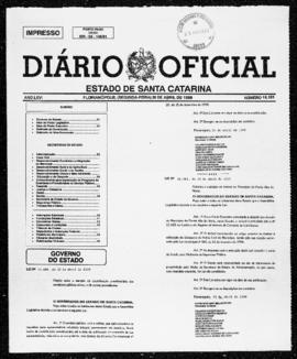 Diário Oficial do Estado de Santa Catarina. Ano 66. N° 16151 de 26/04/1999
