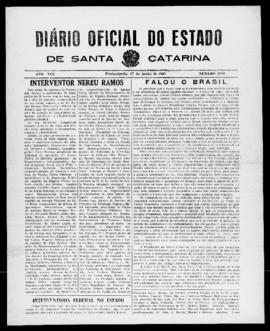 Diário Oficial do Estado de Santa Catarina. Ano 8. N° 2042 de 27/06/1941