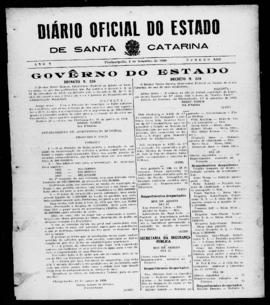 Diário Oficial do Estado de Santa Catarina. Ano 5. N° 1292 de 01/09/1938