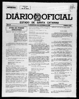 Diário Oficial do Estado de Santa Catarina. Ano 53. N° 13094 de 28/11/1986