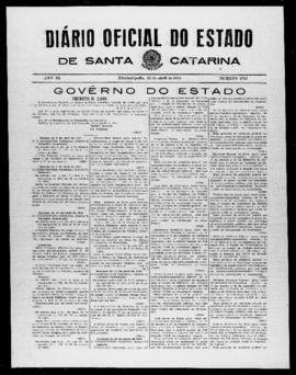 Diário Oficial do Estado de Santa Catarina. Ano 11. N° 2717 de 12/04/1944