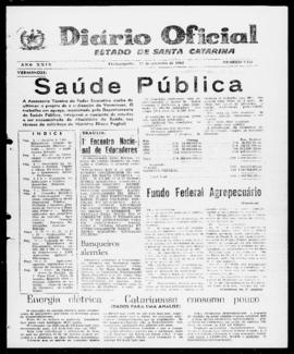 Diário Oficial do Estado de Santa Catarina. Ano 29. N° 7154 de 17/10/1962