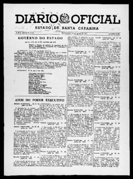Diário Oficial do Estado de Santa Catarina. Ano 38. N° 9564 de 25/08/1972