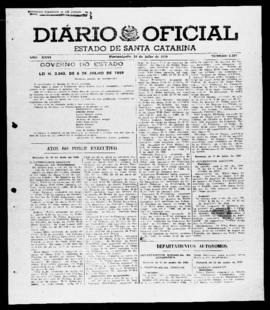 Diário Oficial do Estado de Santa Catarina. Ano 26. N° 6357 de 10/07/1959