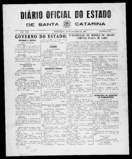 Diário Oficial do Estado de Santa Catarina. Ano 8. N° 2141 de 14/11/1941