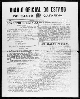 Diário Oficial do Estado de Santa Catarina. Ano 5. N° 1162 de 17/03/1938