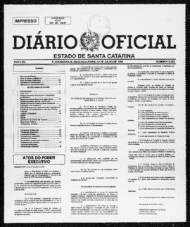 Diário Oficial do Estado de Santa Catarina. Ano 66. N° 16205 de 12/07/1999