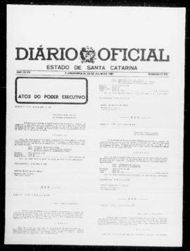 Diário Oficial do Estado de Santa Catarina. Ano 47. N° 11770 de 23/07/1981