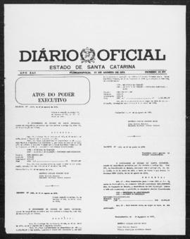 Diário Oficial do Estado de Santa Catarina. Ano 41. N° 10557 de 27/08/1976