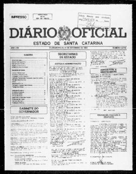 Diário Oficial do Estado de Santa Catarina. Ano 58. N° 14776 de 21/09/1993