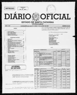 Diário Oficial do Estado de Santa Catarina. Ano 67. N° 16434 de 14/06/2000